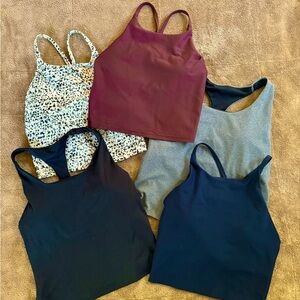Lot of Old Navy Long Line Sports Bras - Small
